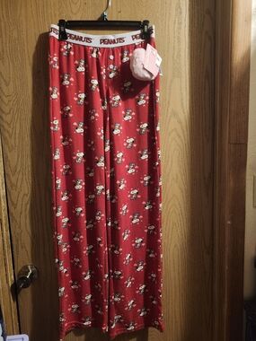 Peanuts Red Snoopy Pajama Pants
